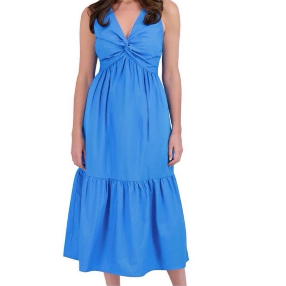 XXL French Connection Women's Twist Front Dress with Pockets